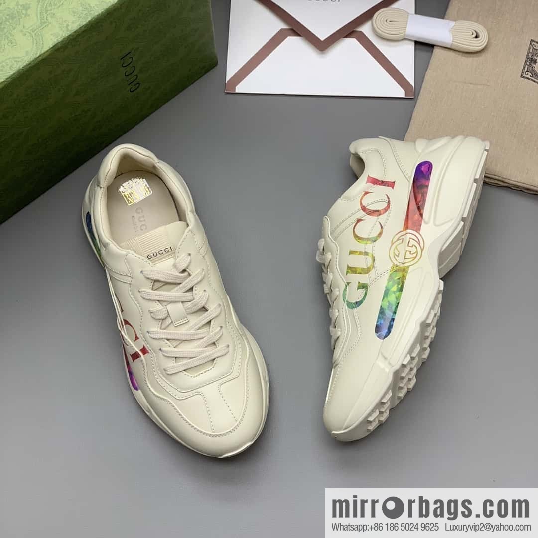 GUCCI men's and women's retro sneakers