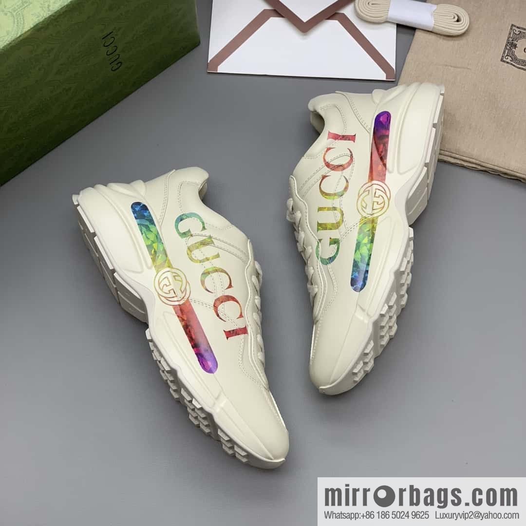 GUCCI men's and women's retro sneakers