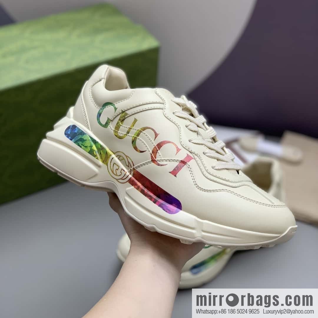 GUCCI men's and women's retro sneakers