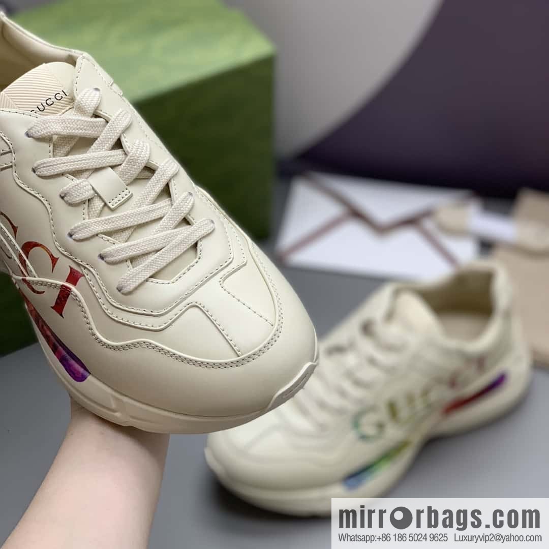 GUCCI men's and women's retro sneakers