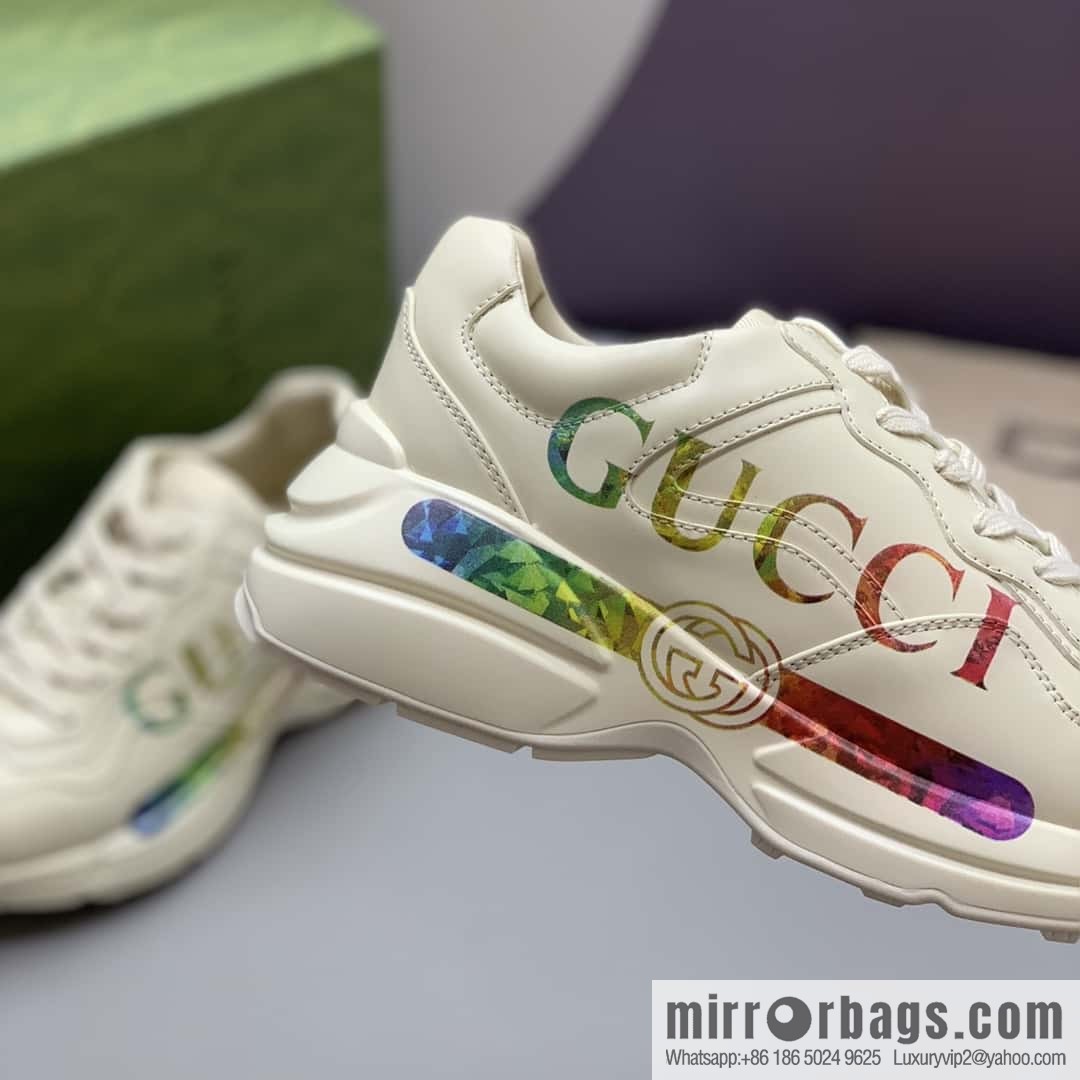 GUCCI men's and women's retro sneakers
