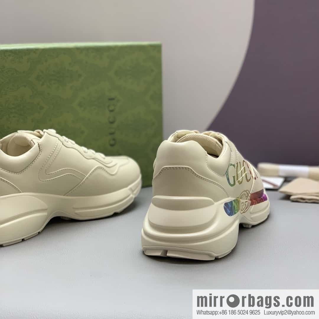 GUCCI men's and women's retro sneakers