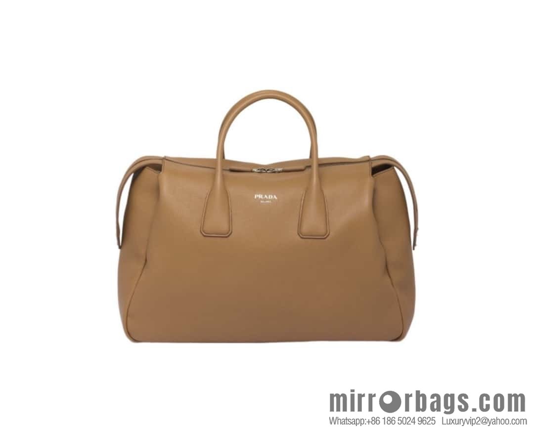 PRADA Prada double handle leather (fabric) travel bag 🎉 2VC035