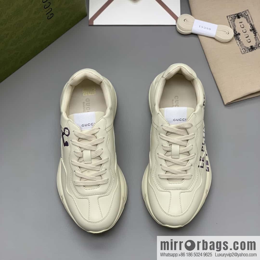 GUCCI men's and women's retro sneakers