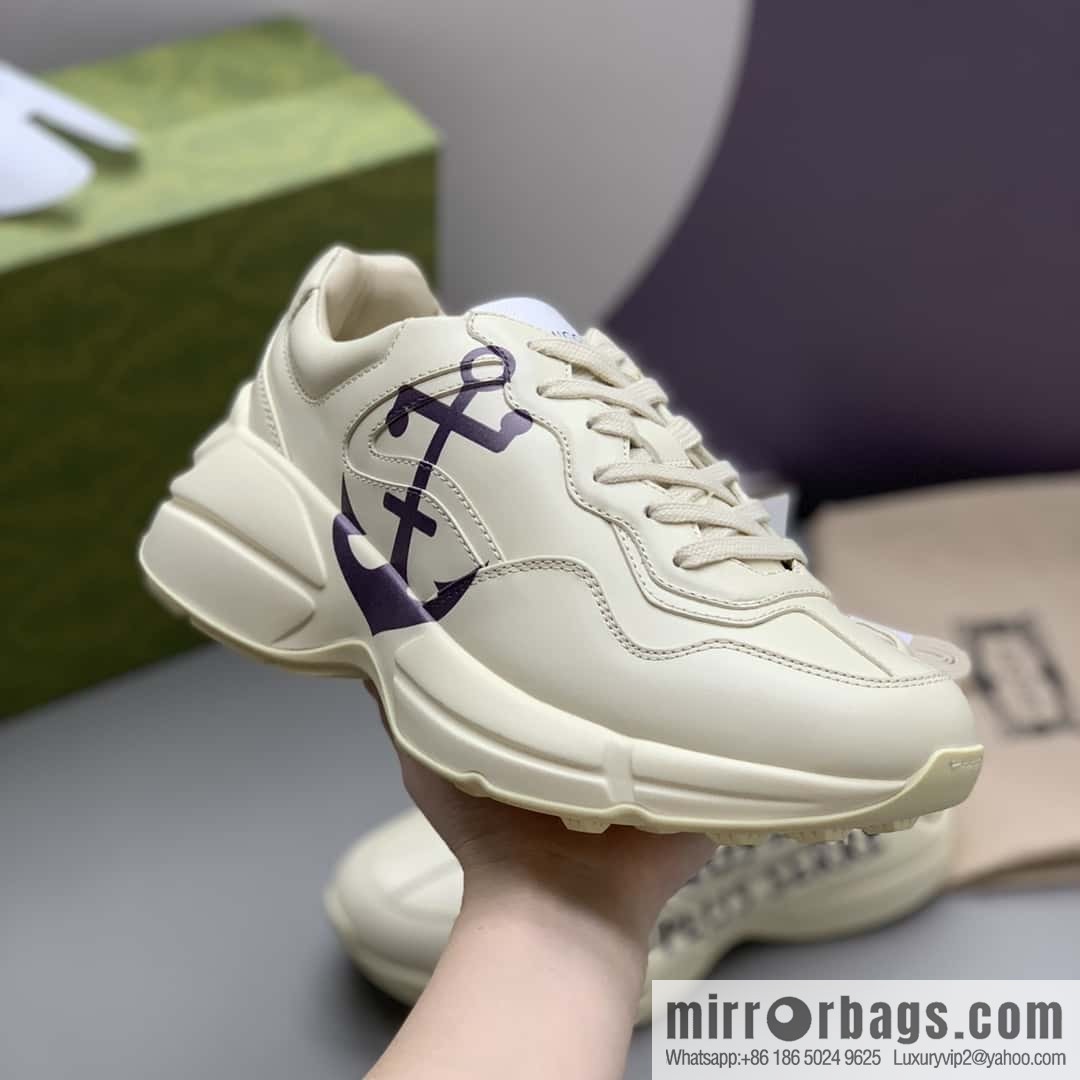 GUCCI men's and women's retro sneakers