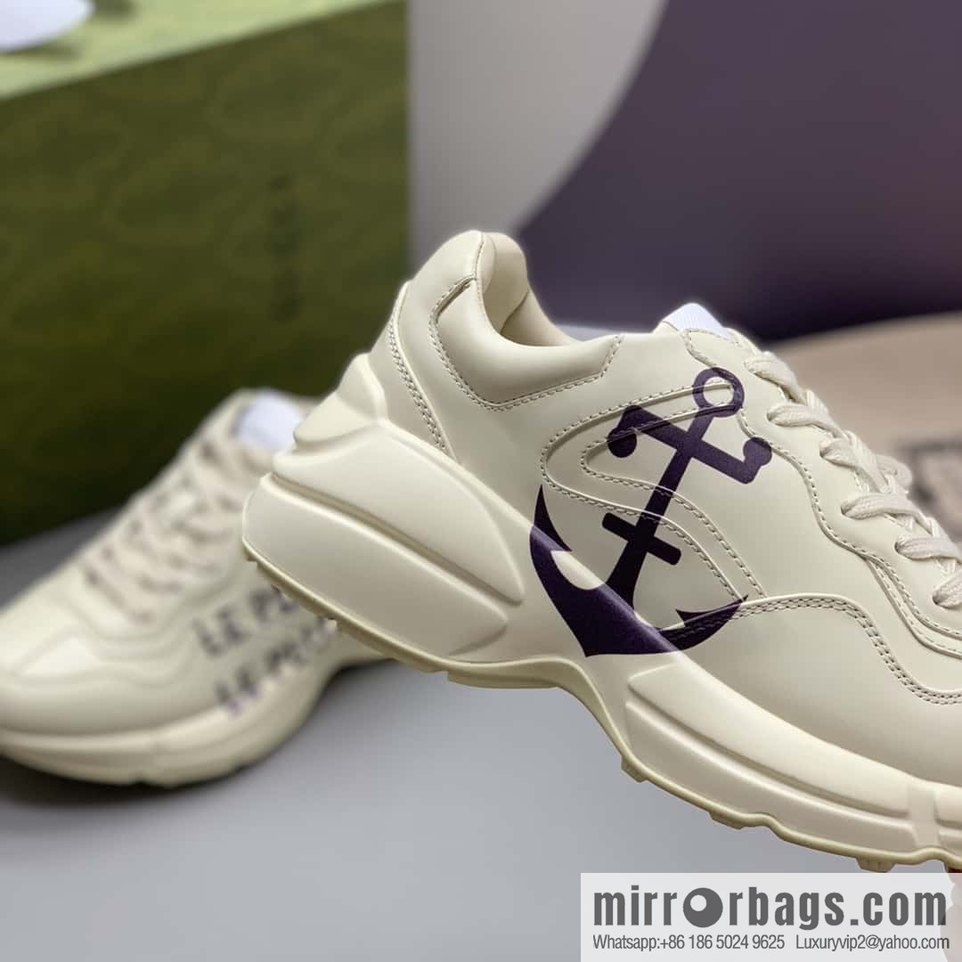 GUCCI men's and women's retro sneakers