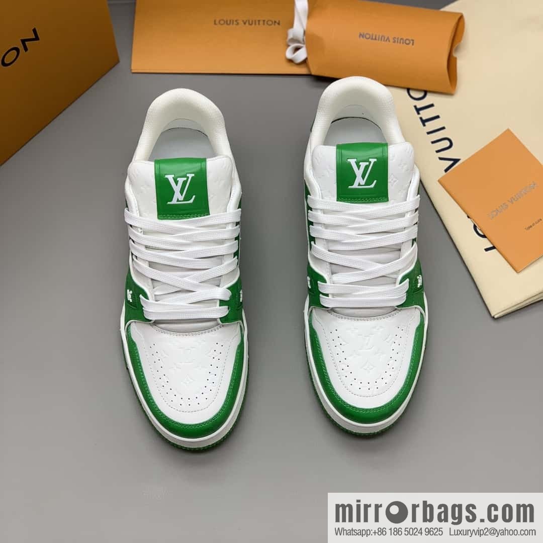 LV/Louis Vuitton, couple sports running shoes