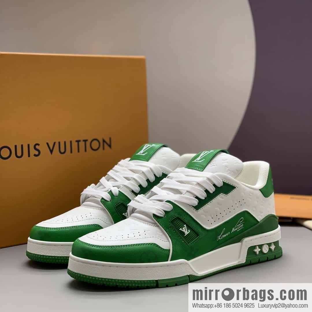 LV/Louis Vuitton, couple sports running shoes