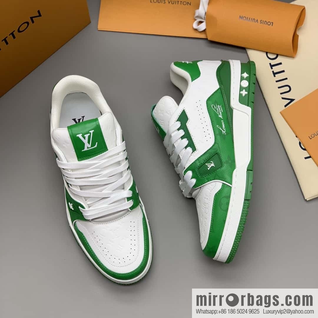 LV/Louis Vuitton, couple sports running shoes