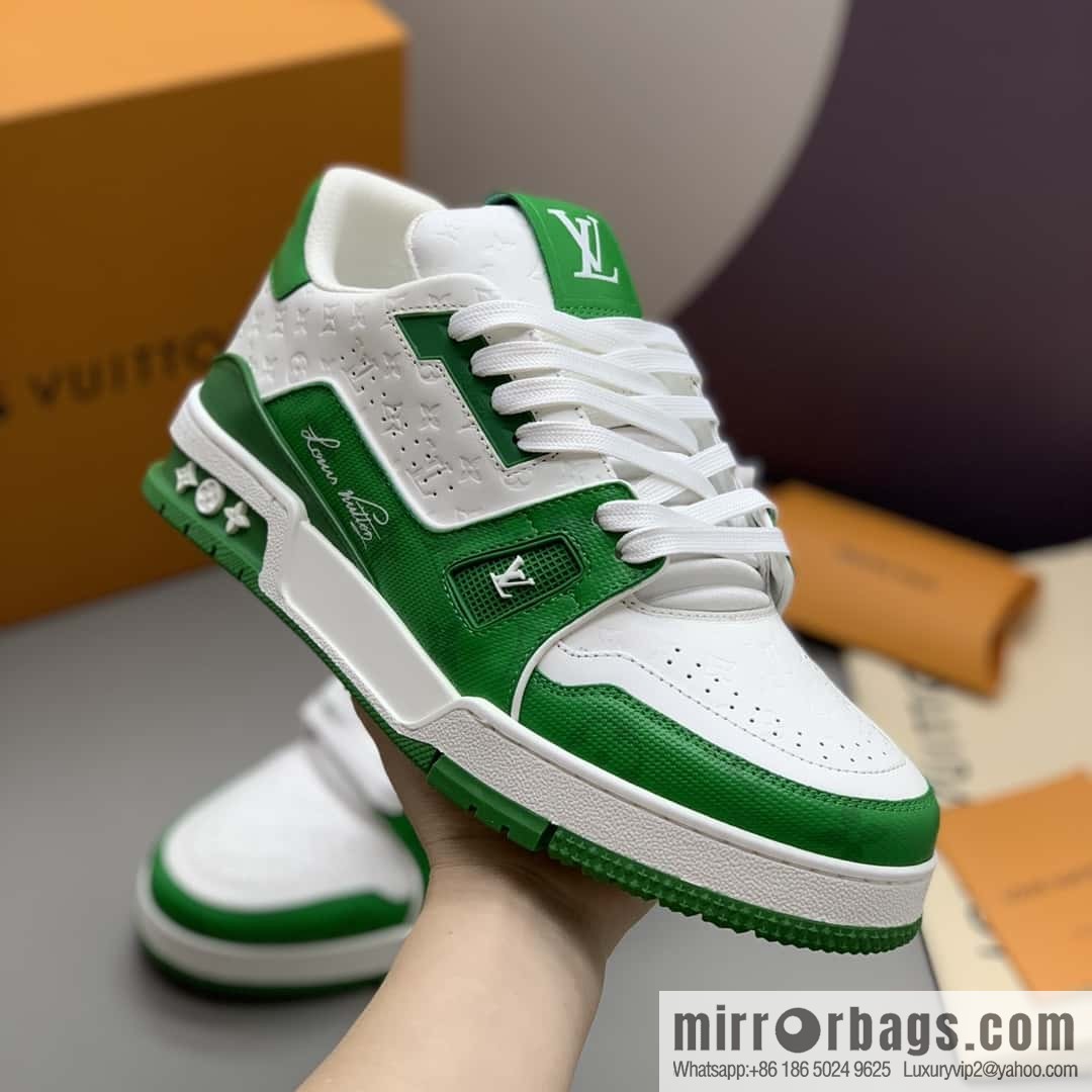 LV/Louis Vuitton, couple sports running shoes