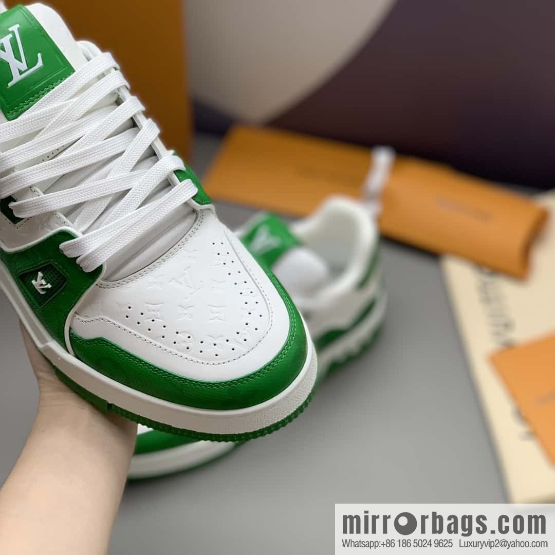 LV/Louis Vuitton, couple sports running shoes