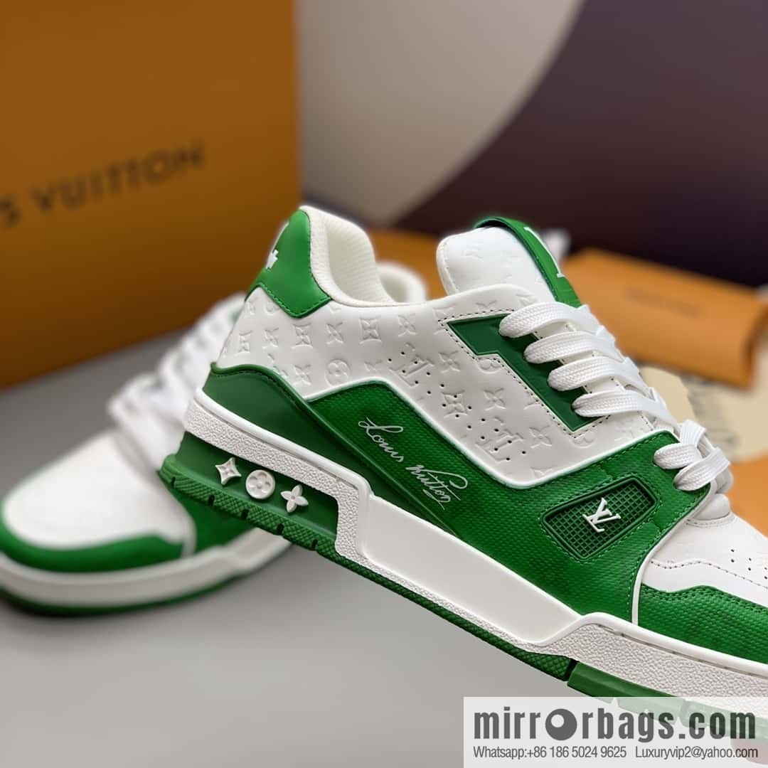 LV/Louis Vuitton, couple sports running shoes
