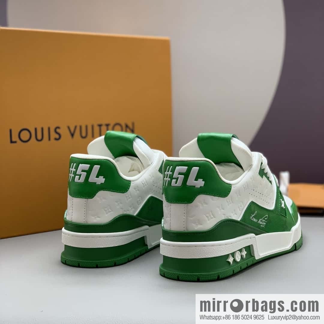 LV/Louis Vuitton, couple sports running shoes