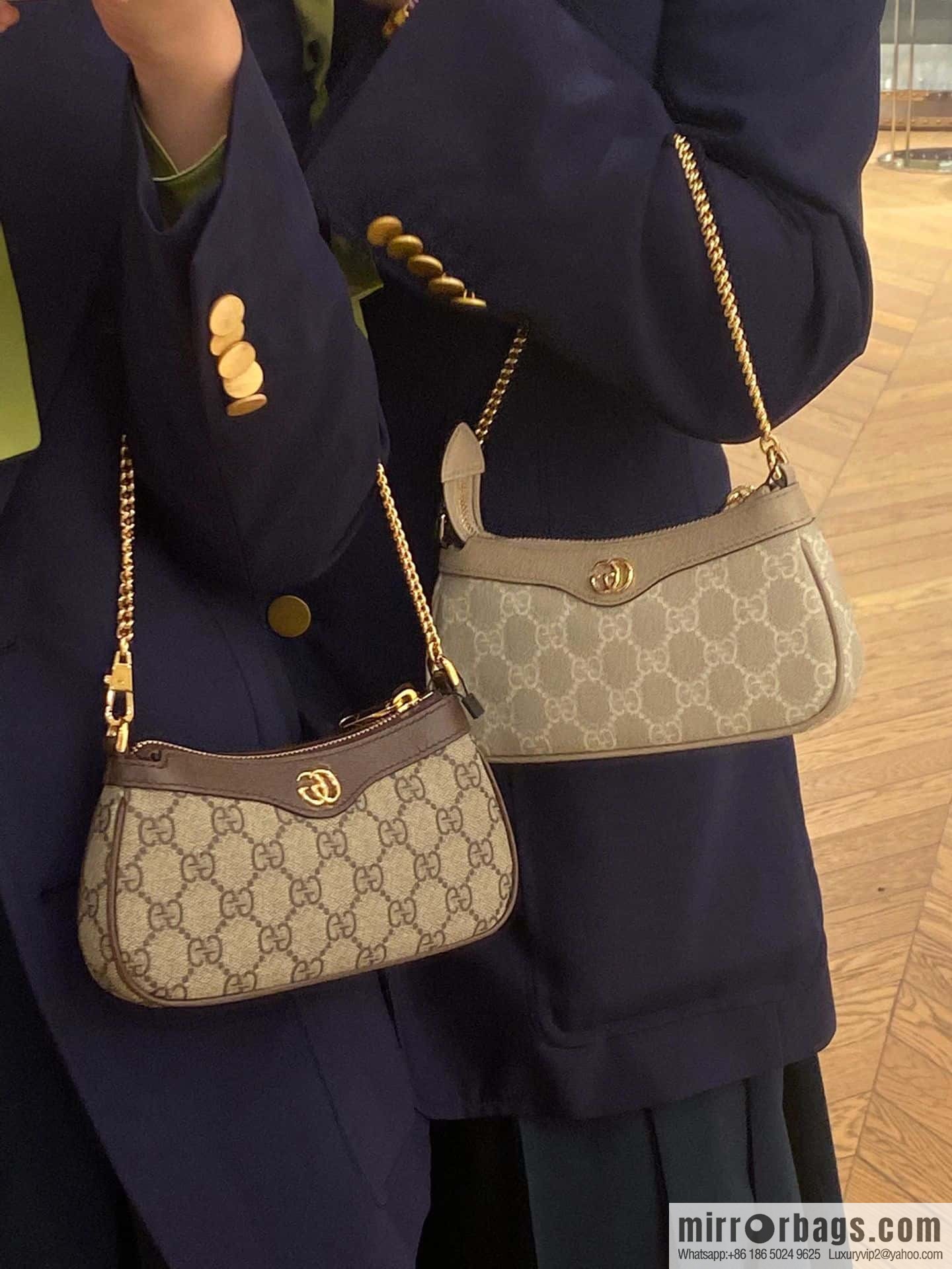 GUCCI ophidia mini mahjong bag 764960 brown
