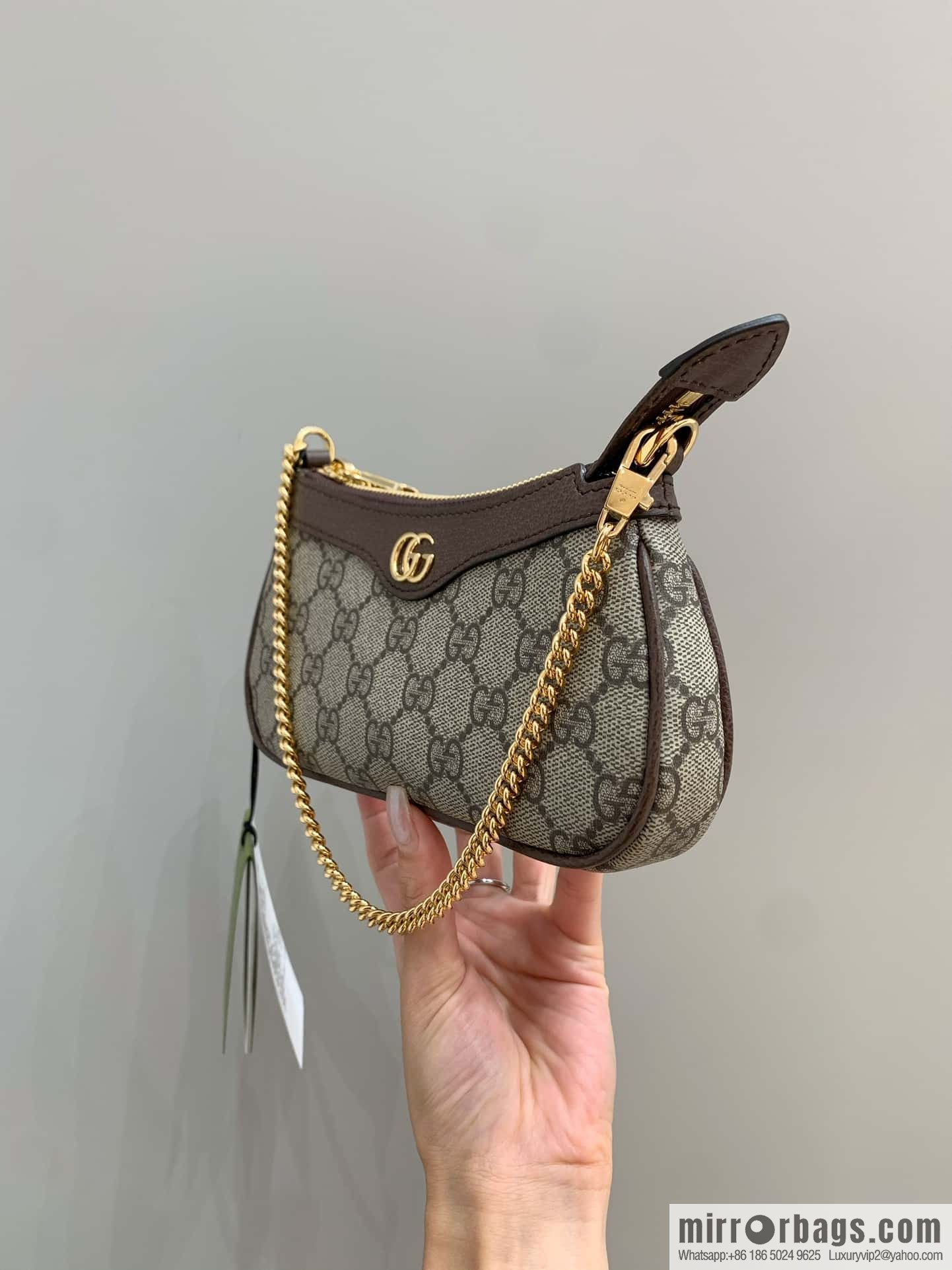 GUCCI ophidia mini mahjong bag 764960 brown