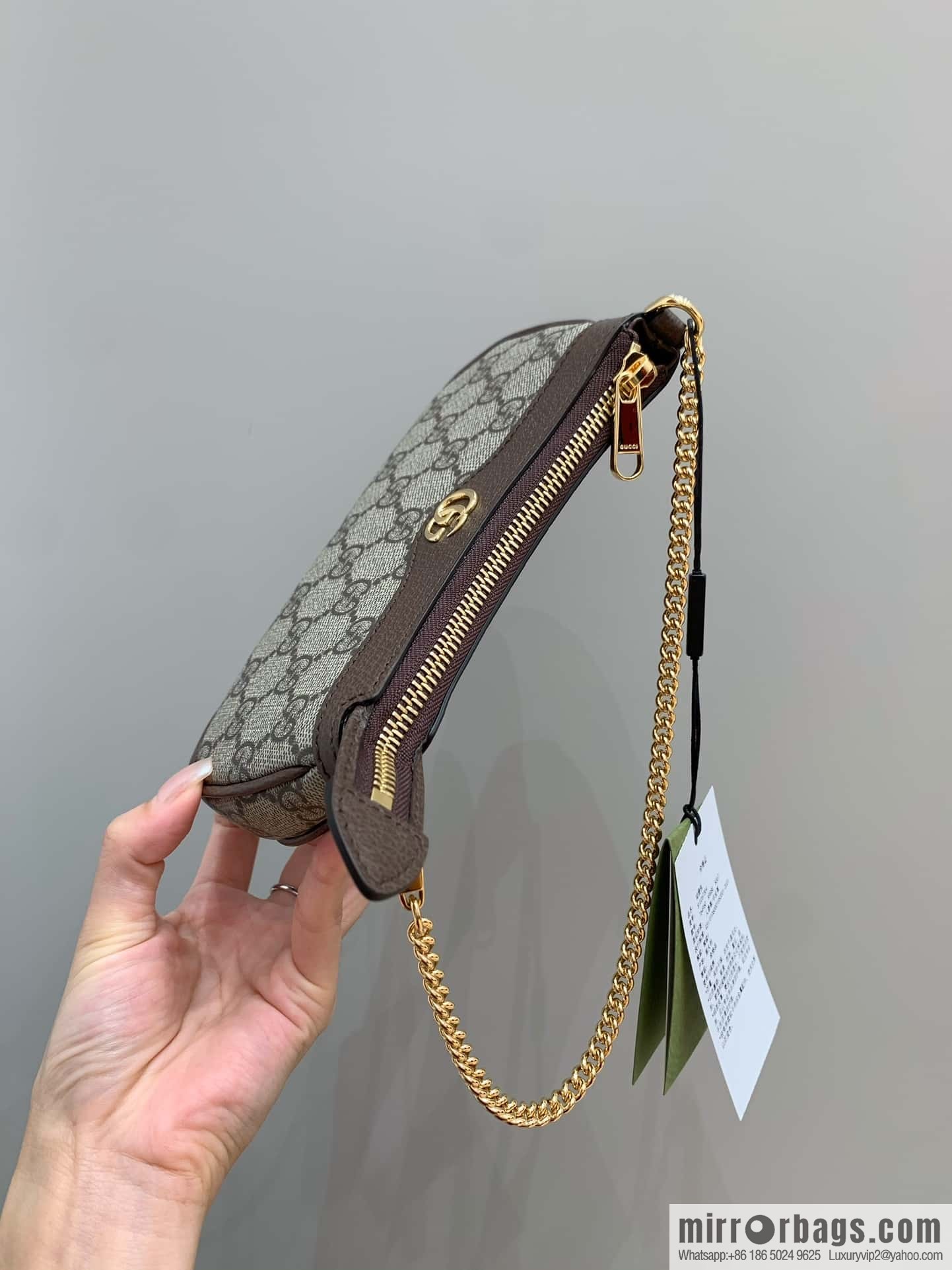 GUCCI ophidia mini mahjong bag 764960 brown