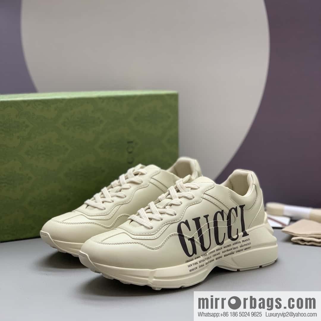 GUCCI G home men's and women's retro sneakers