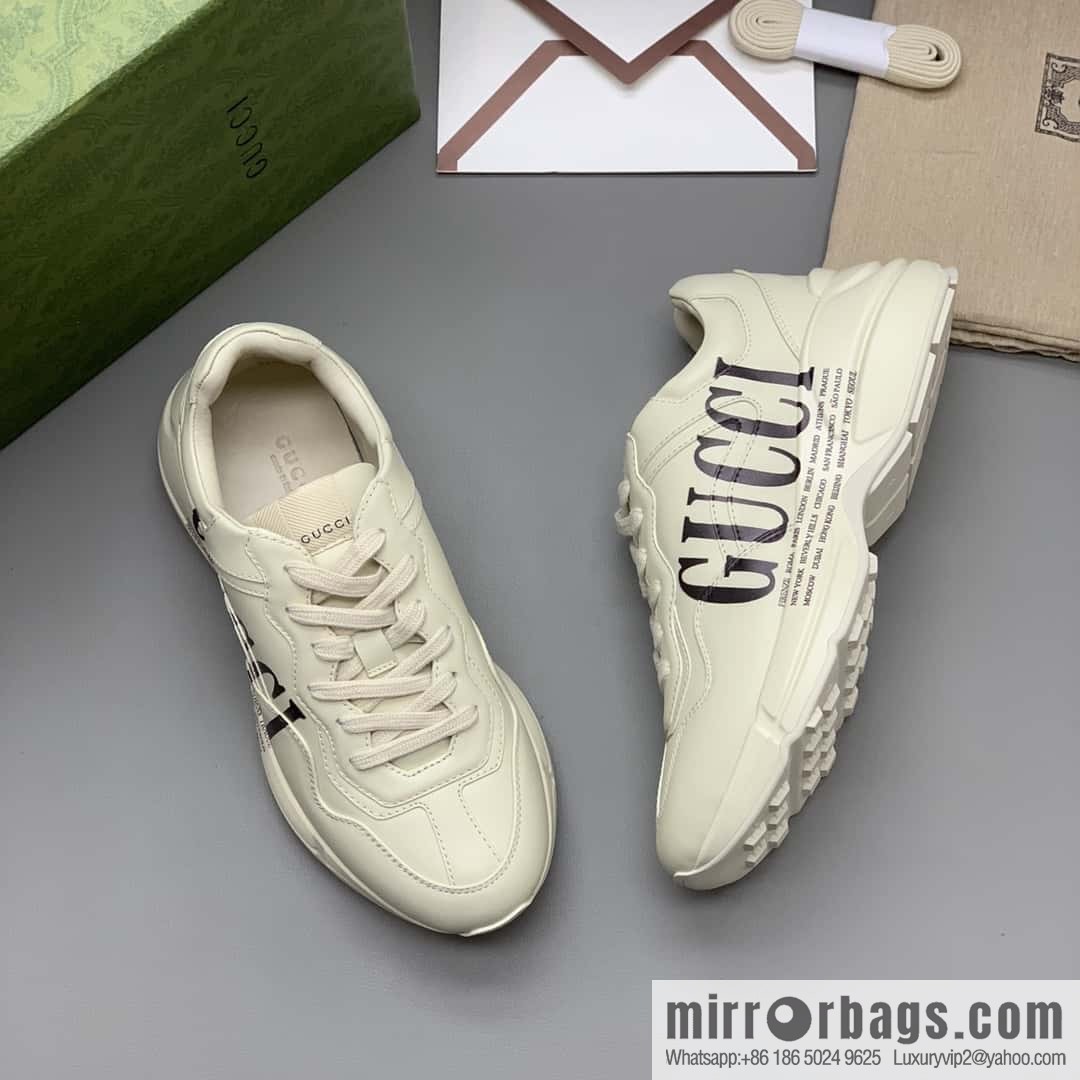 GUCCI G home men's and women's retro sneakers