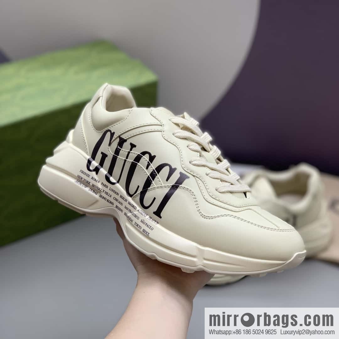 GUCCI G home men's and women's retro sneakers