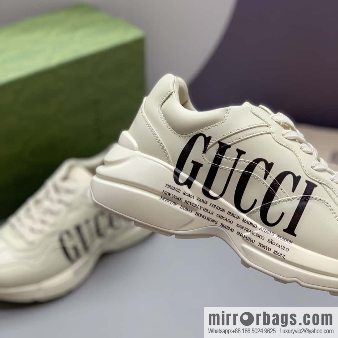 GUCCI G home men's and women's retro sneakers