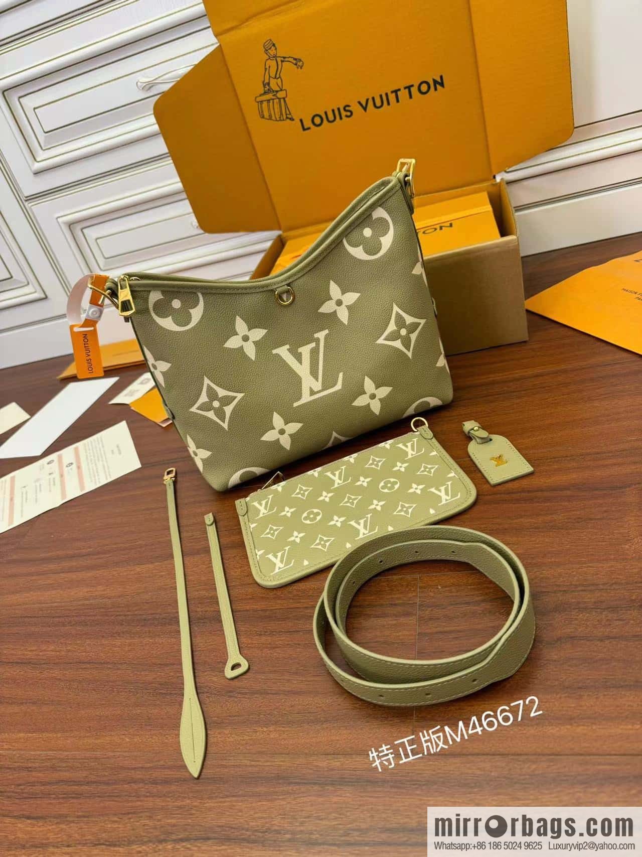 LV M46672 CARRYALL Small handbag