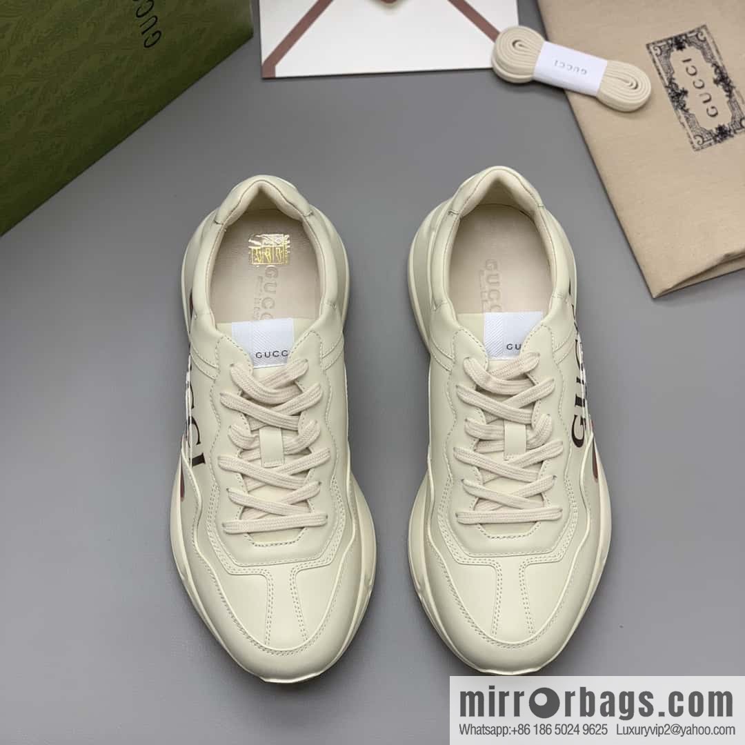 GUCCI men's and women's retro sneakers
