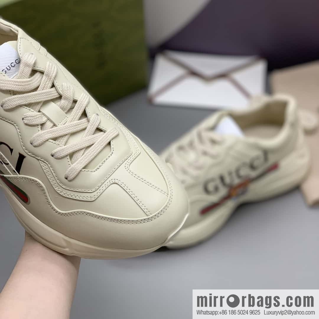 GUCCI men's and women's retro sneakers
