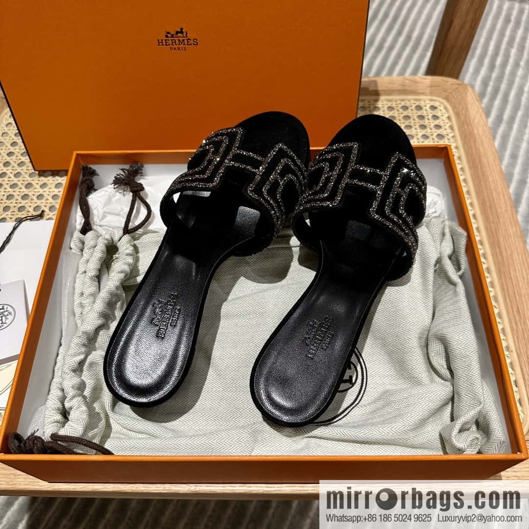 Hermès 2022 spring and summer new product H brand high-heeled diamond surface model