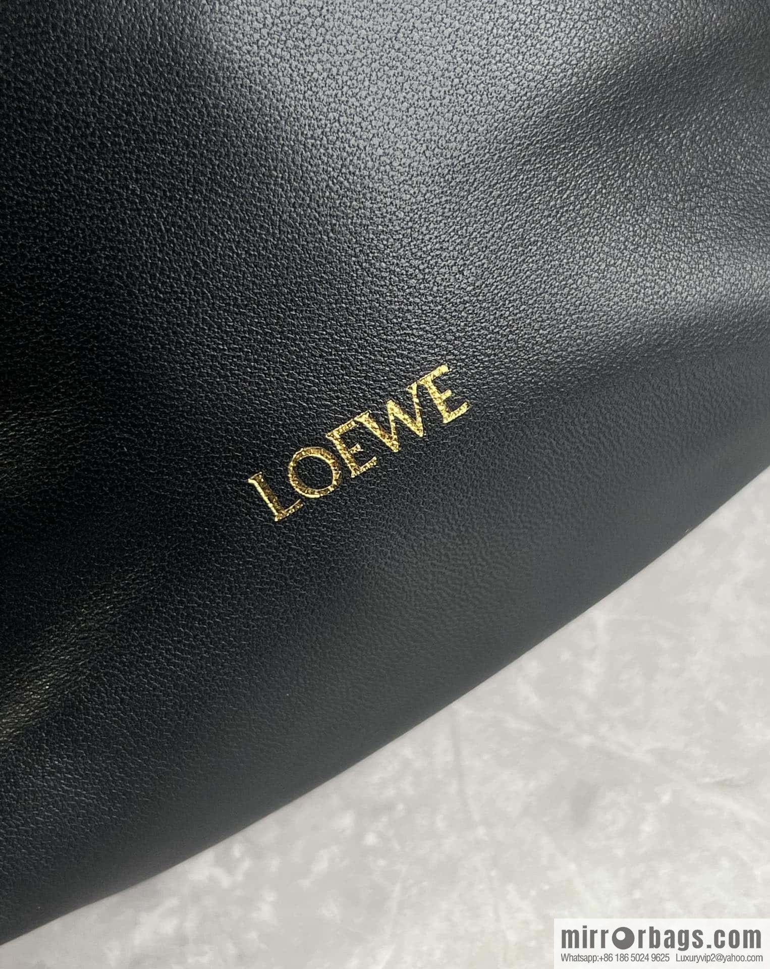 LOEWE new small purse lucky bag 0805 black 23CM