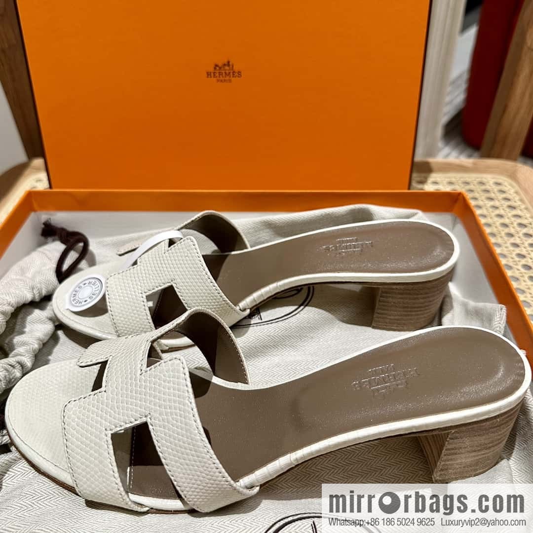 Hermès Lizard 🦎 slippers