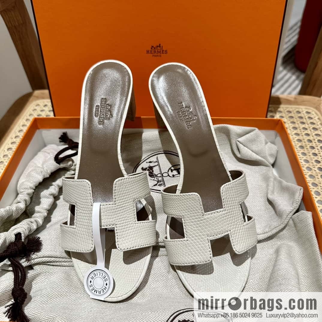 Hermès Lizard 🦎 slippers