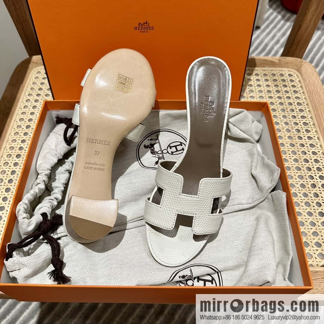 Hermès Lizard 🦎 slippers