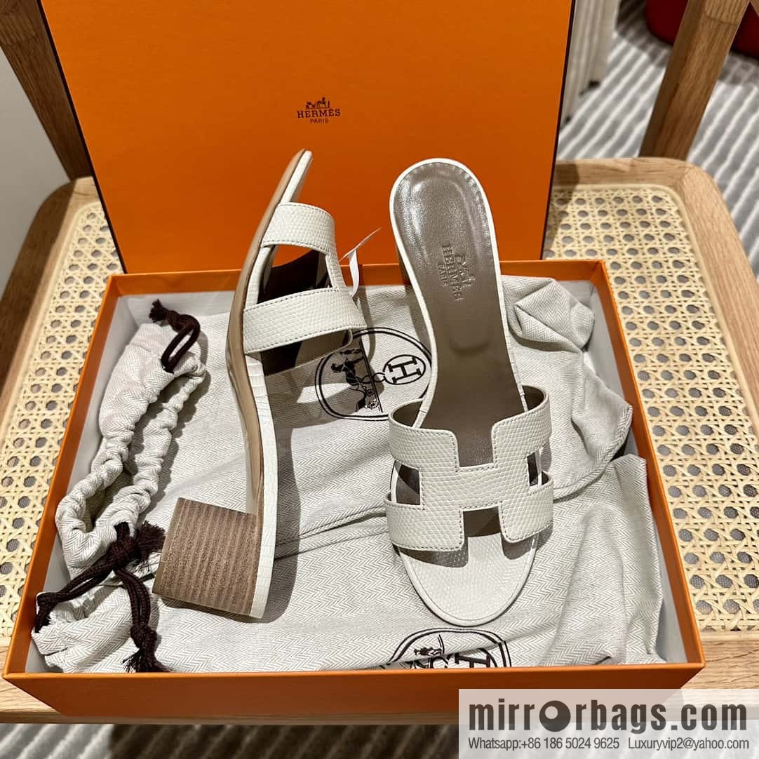 Hermès Lizard 🦎 slippers