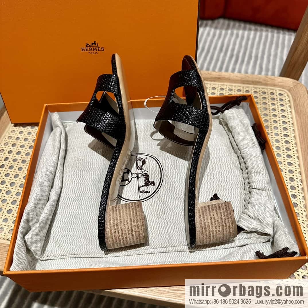 Hermès Lizard 🦎 slippers