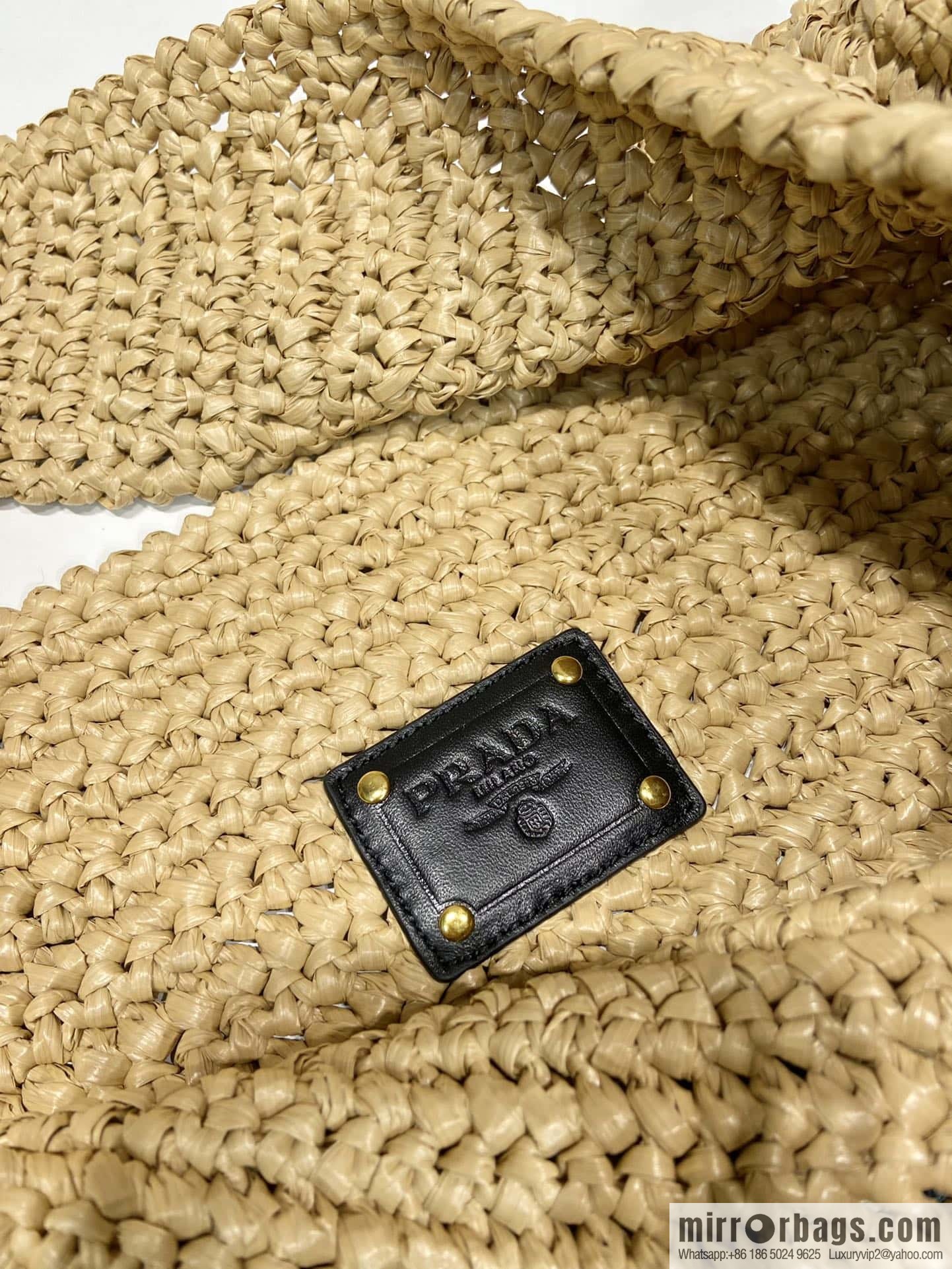 PRADA 🎉 raffia diagonal strap 🎉 1BG182 L