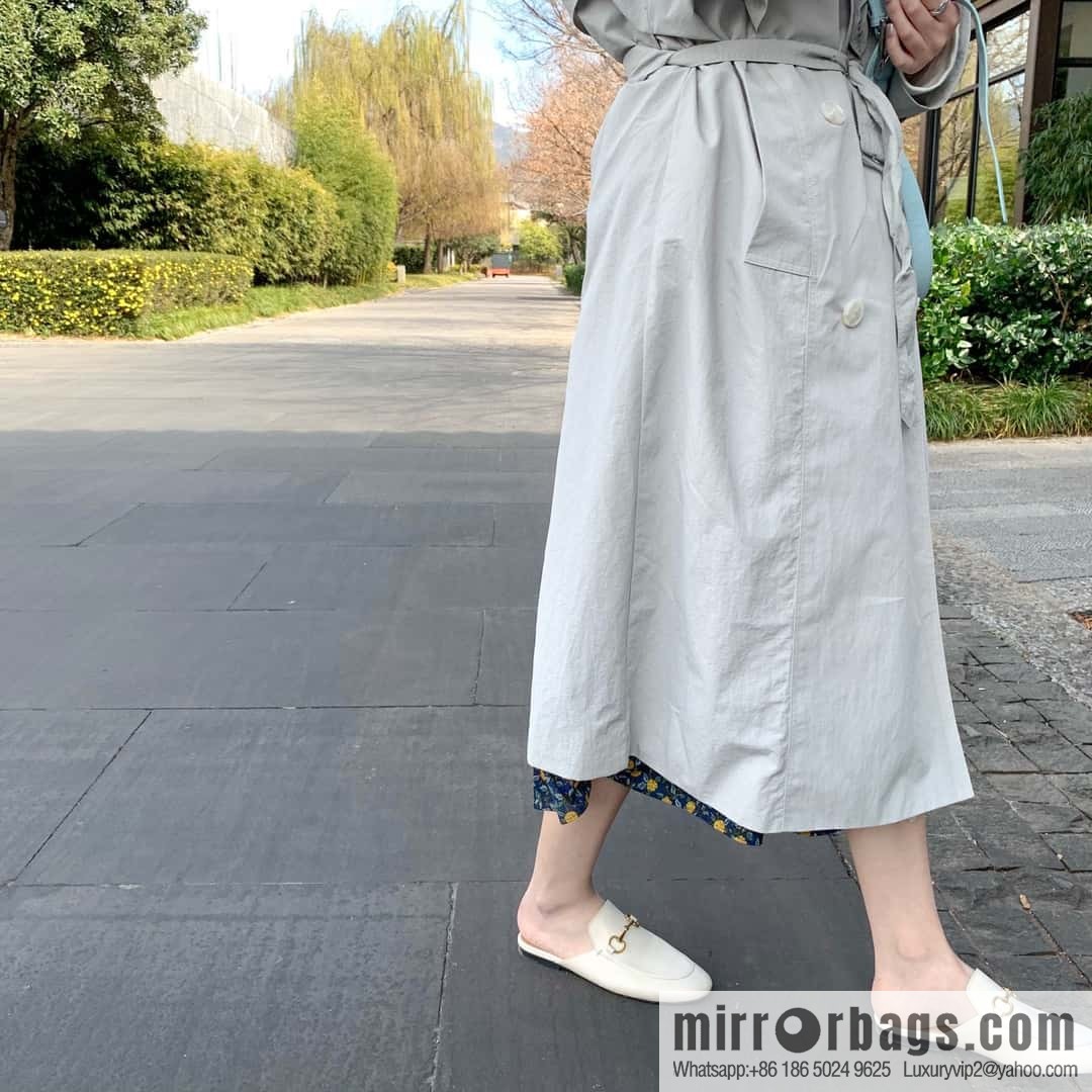GUCCI horse buckle muller shoes half tray shoes