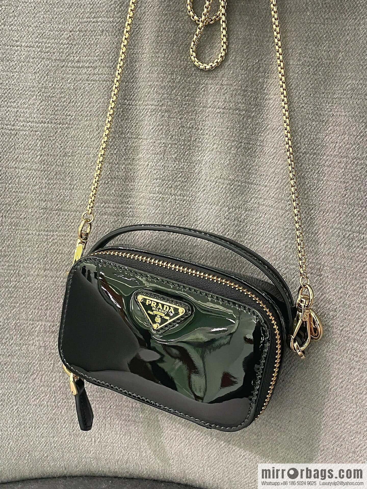PRADA 🎉 mini small oblique span bag 🎉 1NR025 mini 🎉🎉 black