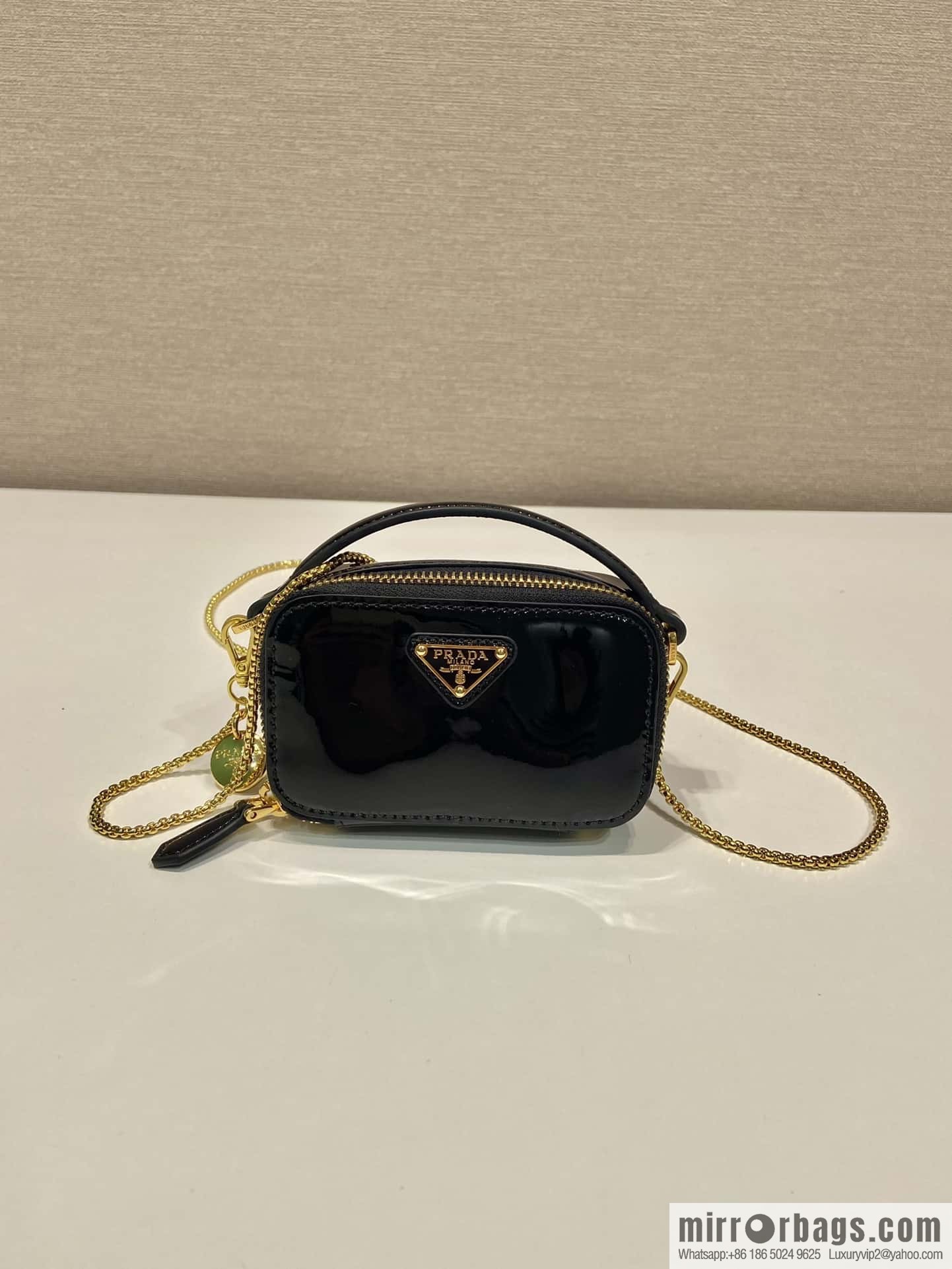 PRADA 🎉 mini small oblique span bag 🎉 1NR025 mini 🎉🎉 black