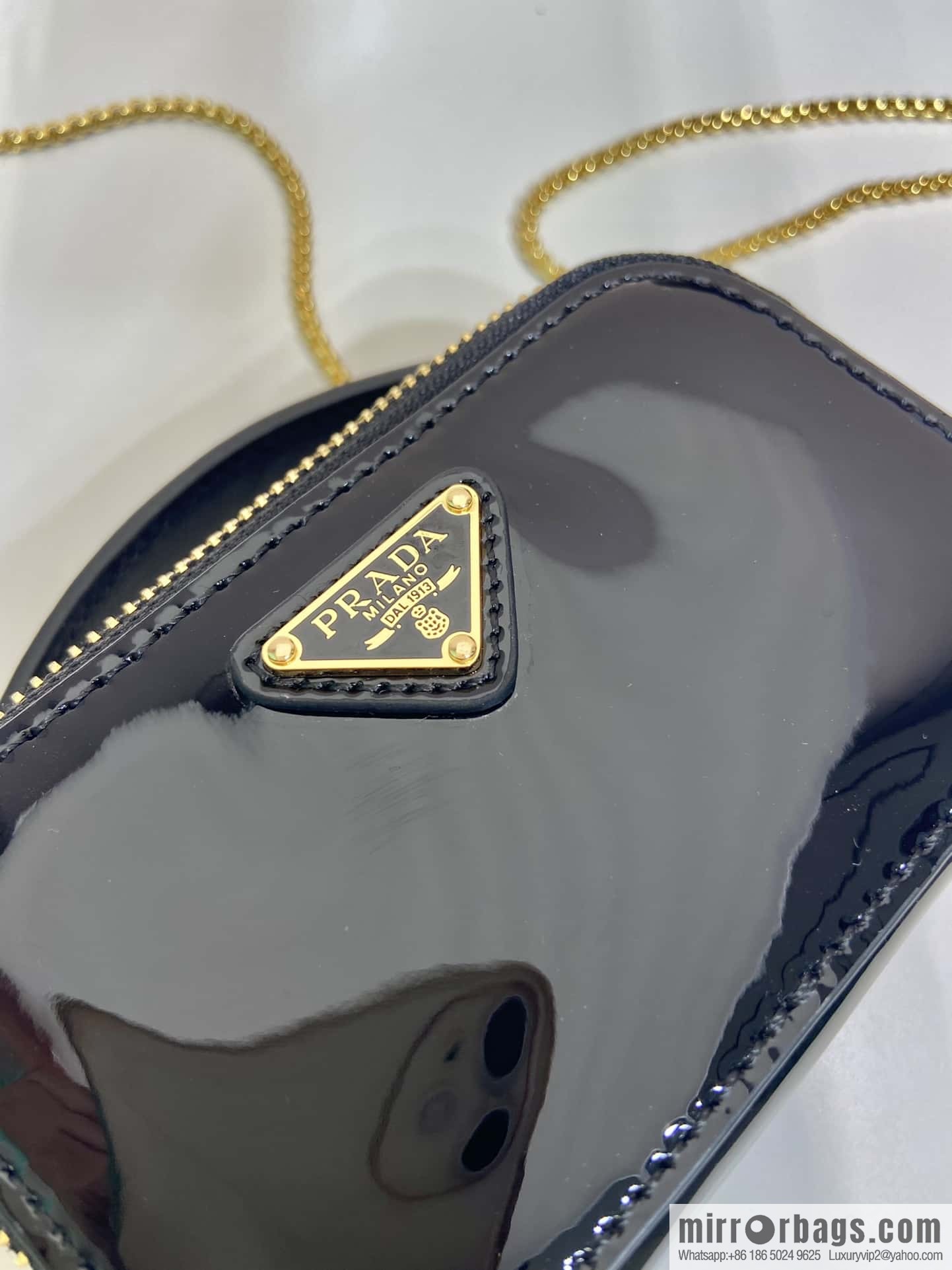 PRADA 🎉 mini small oblique span bag 🎉 1NR025 mini 🎉🎉 black