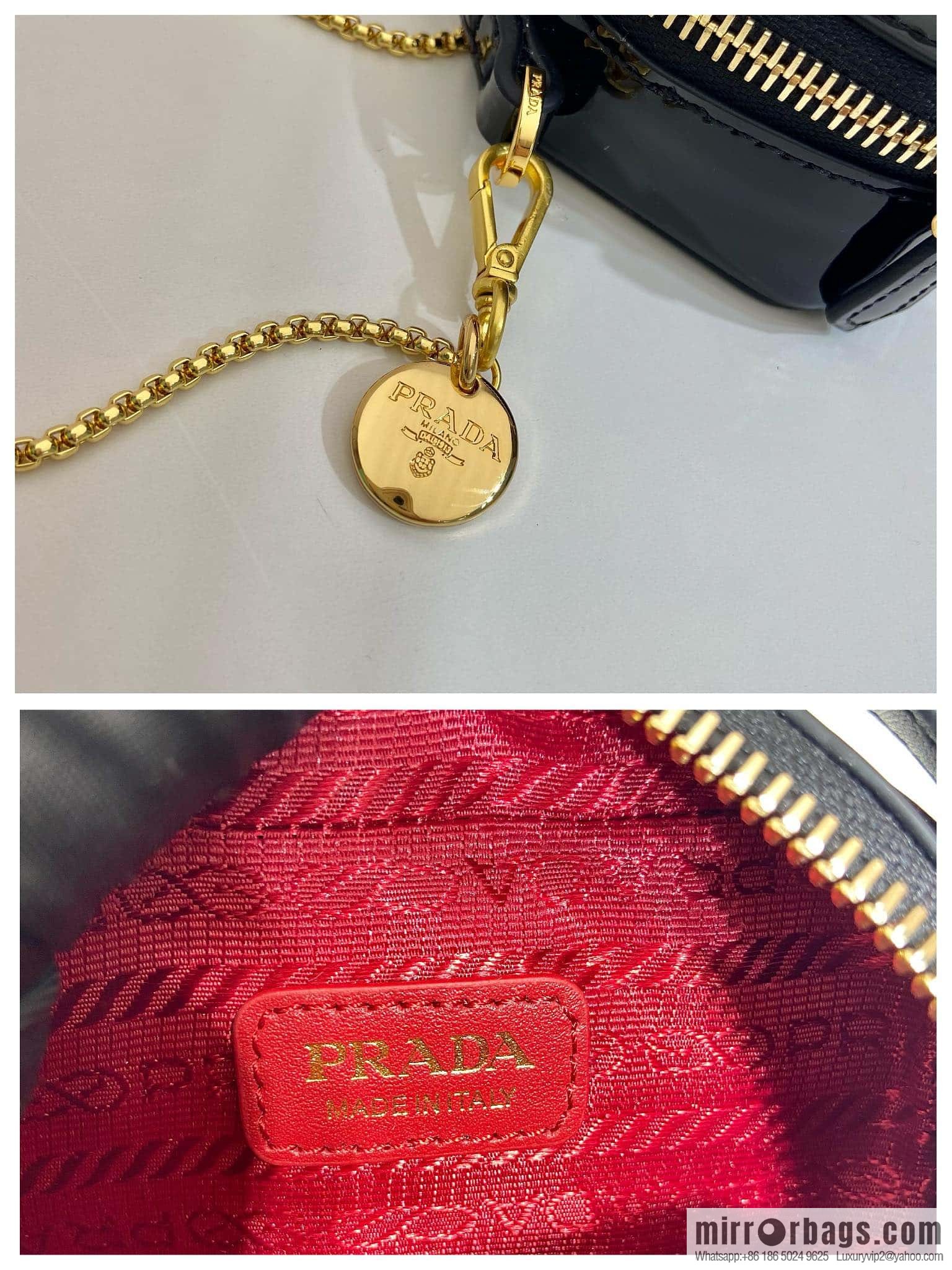 PRADA 🎉 mini small oblique span bag 🎉 1NR025 mini 🎉🎉 black