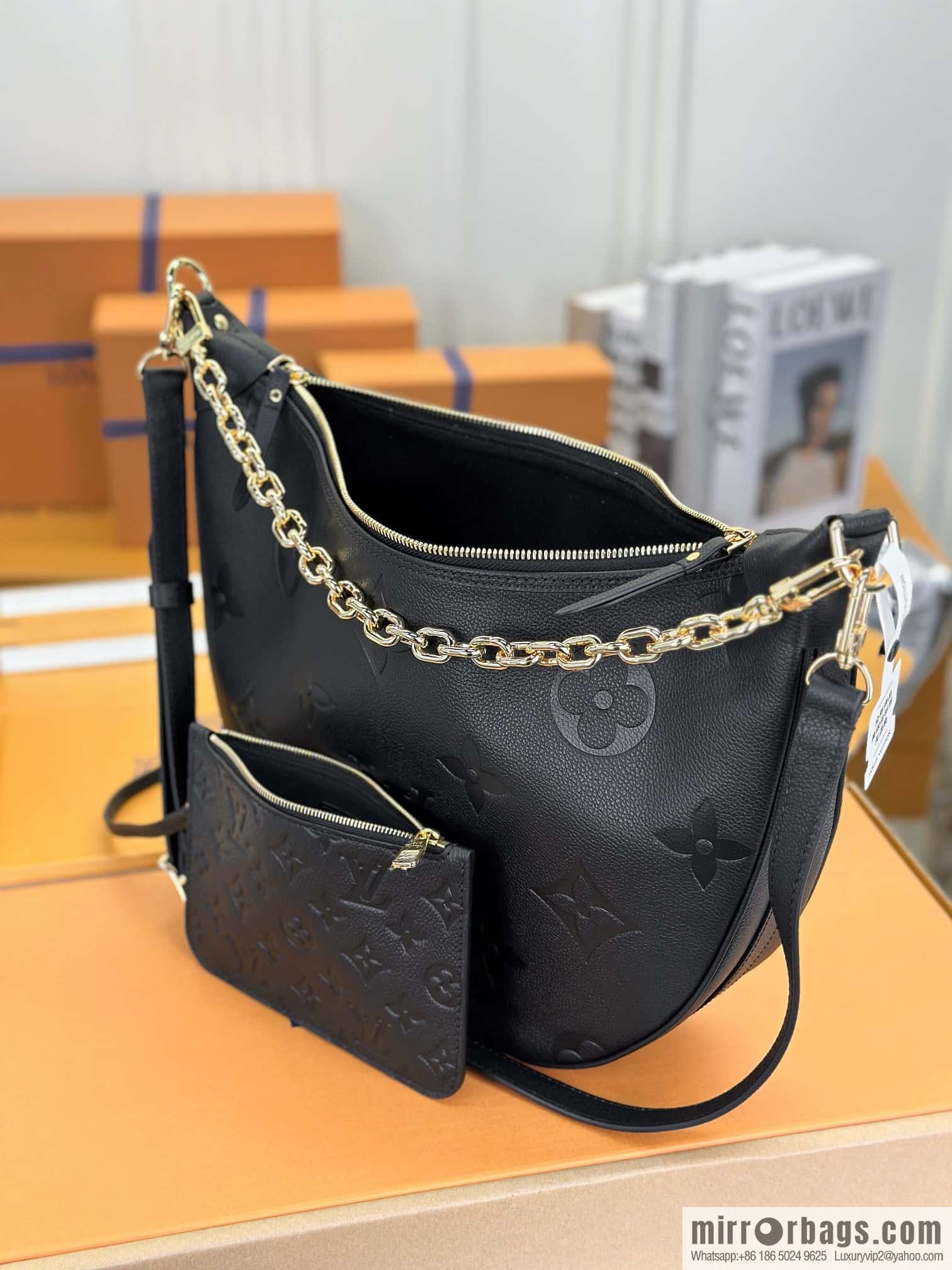 LV M46725 LOOP HOBO handbag