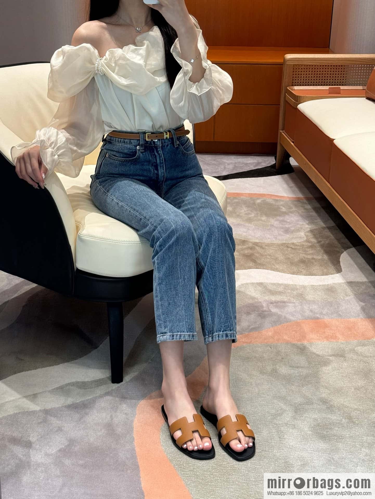 Hermès slippers