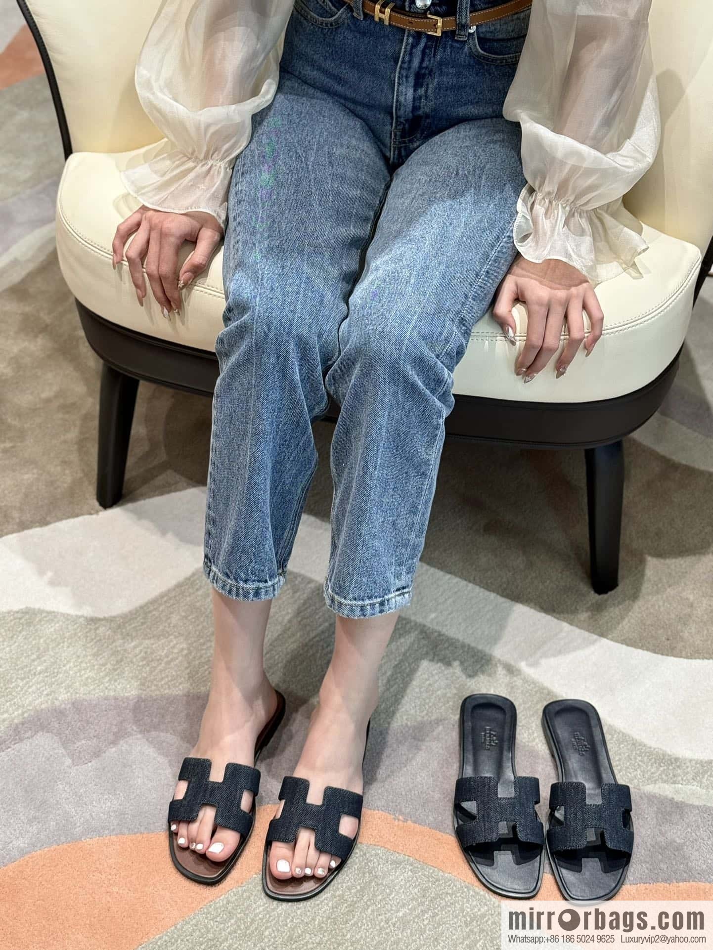 Hermès slippers