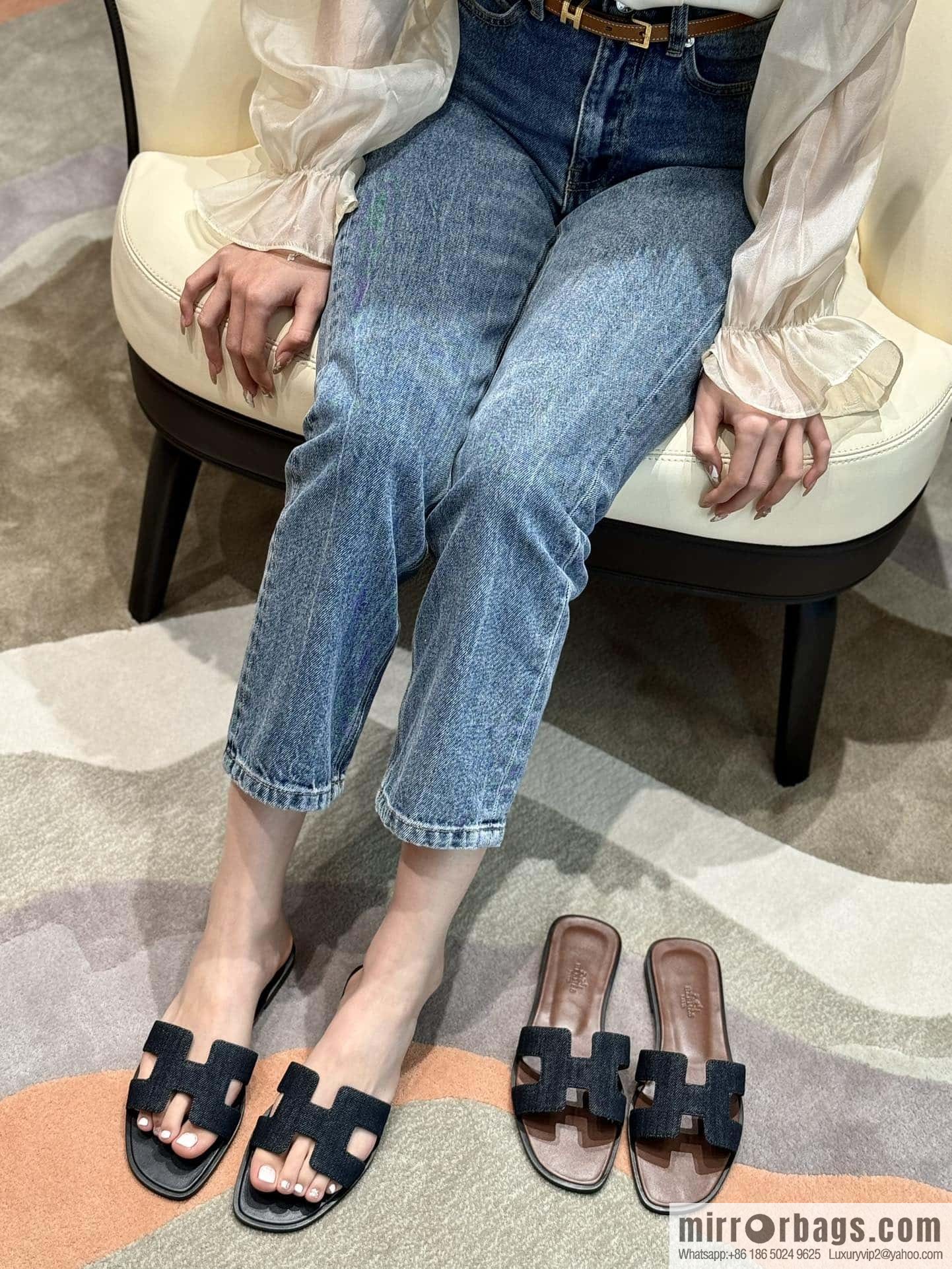 Hermès slippers