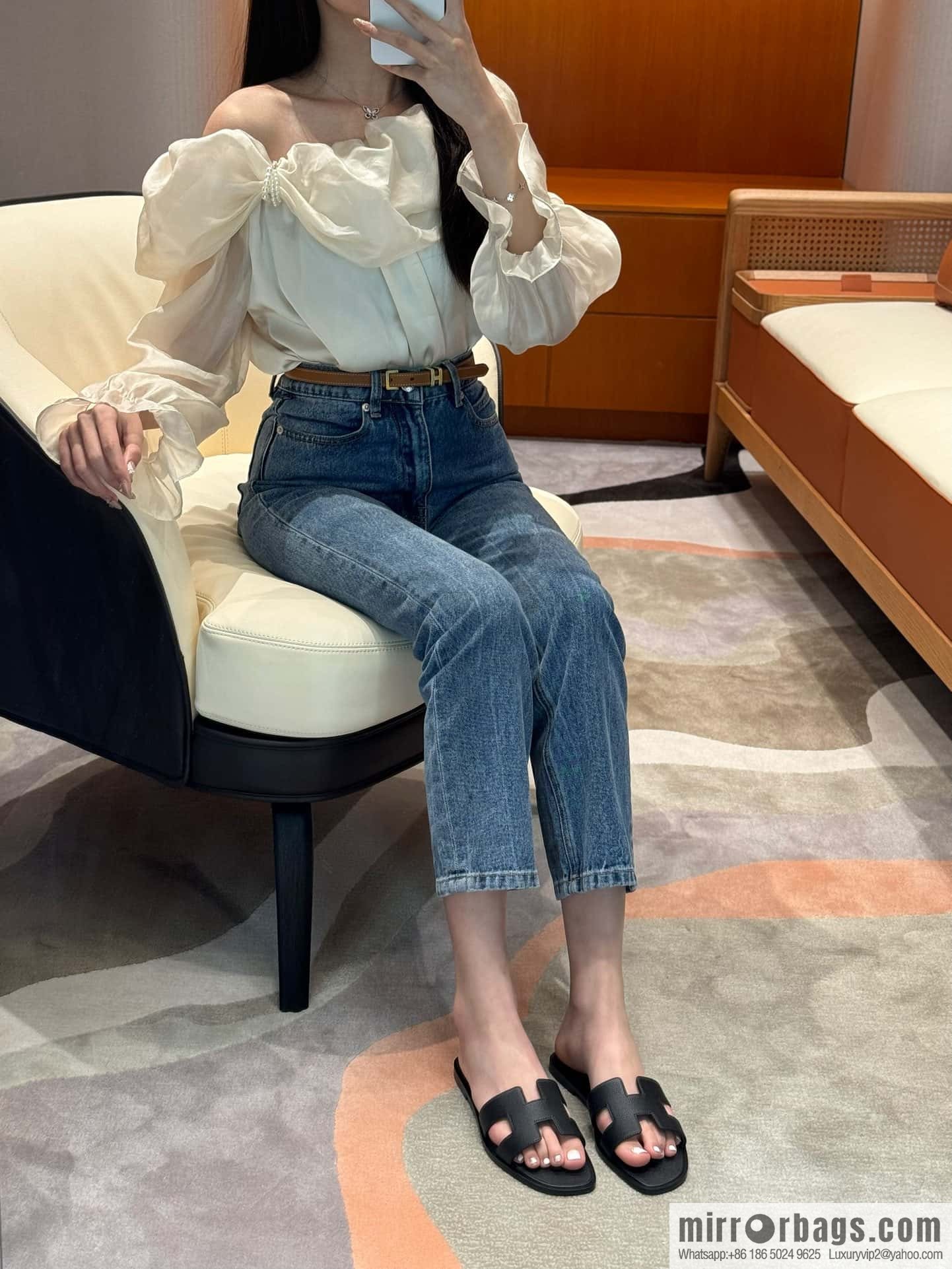 Hermès slippers