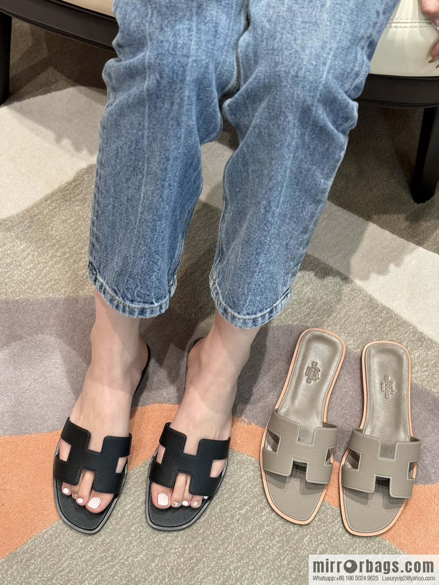 Hermès slippers