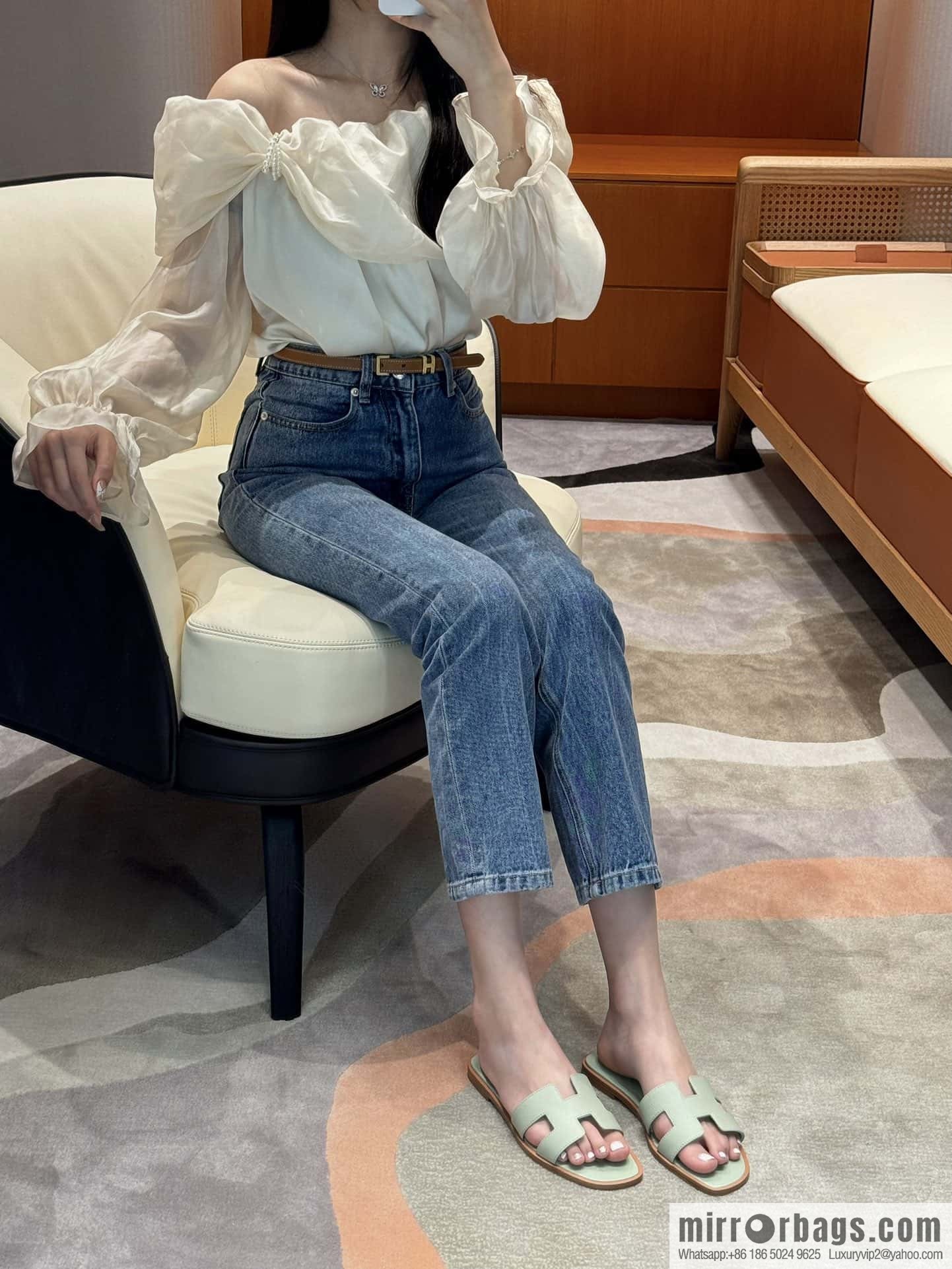 Hermès slippers