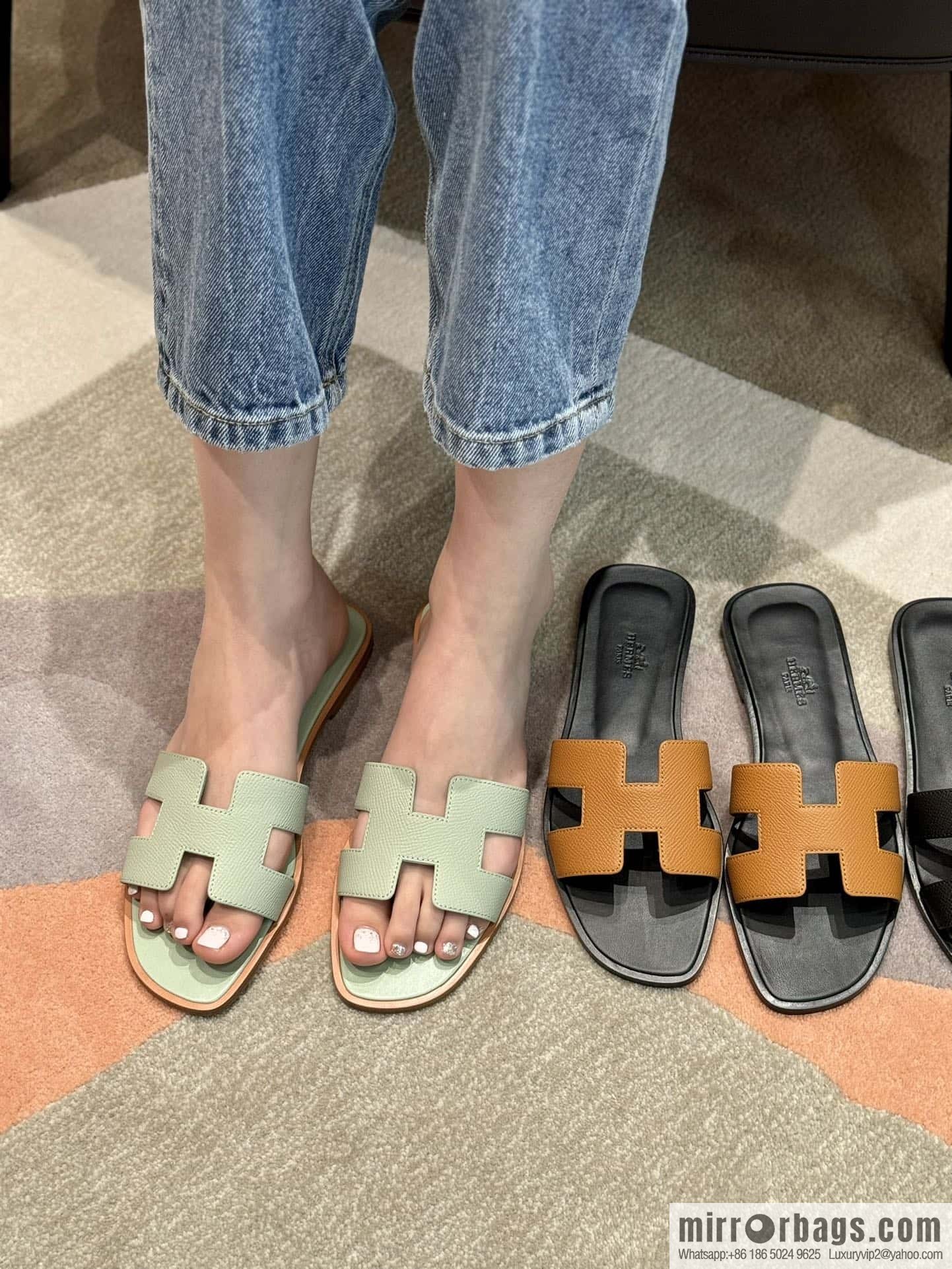 Hermès slippers