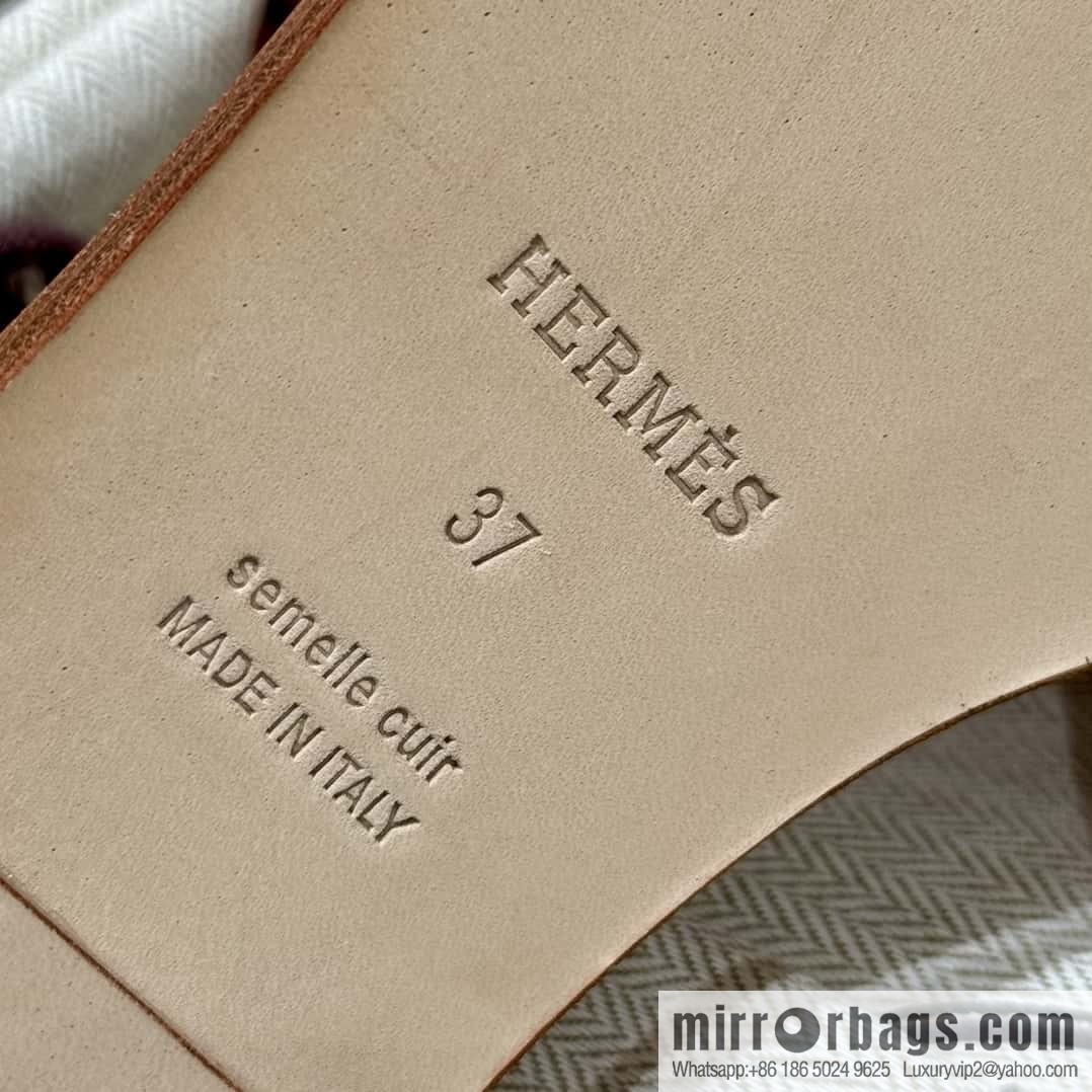 Hermès slippers