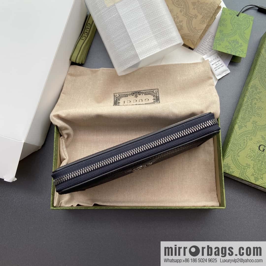 GUCCI G Ophida series full zipper wallet 706844